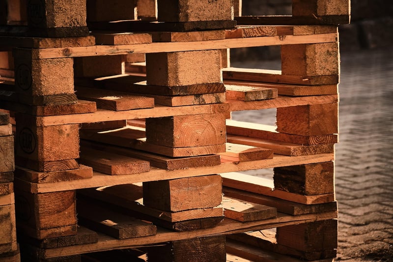 Wooden Pallet Compost Bin